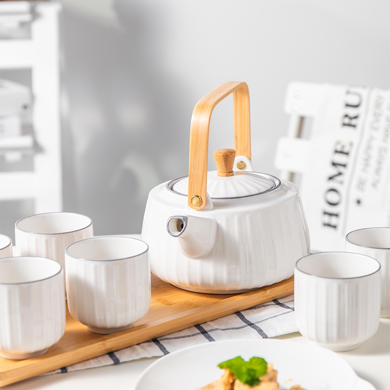 非凡茶具8件套(小时期灰)